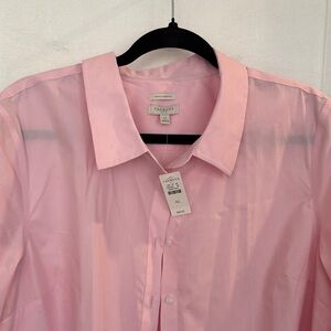 Talbots Light Pink Dress Shirt for women